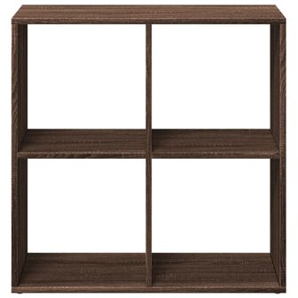 Kamerscherm / boekenkast 69,5x29x69,5 cm hout bruin eikenkleur 5