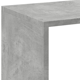 Kamerscherm / boekenkast 102x29x103,5 cm hout betongrijs 9