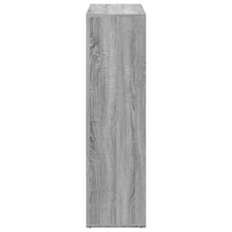 Kamerscherm / boekenkast 102x29x103,5 cm hout grijs sonoma 6