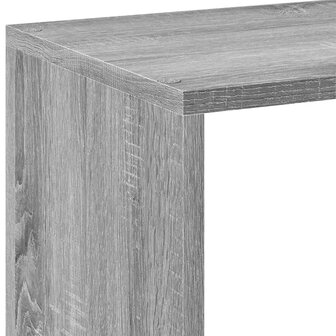 Kamerscherm / boekenkast 102x29x103,5 cm hout grijs sonoma 9