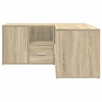 Hoekkast 160x40x45 cm bewerkt hout sonoma eikenkleurig 9