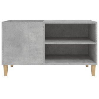Platenkast 84,5x38x48 cm bewerkt hout betongrijs 5
