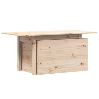 Tuintafel 100x50x75 cm massief grenenhout 2