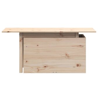 Tuintafel 100x50x75 cm massief grenenhout 5