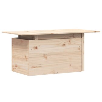Tuintafel 100x50x75 cm massief grenenhout 7