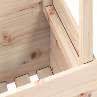 Tuintafel 100x50x75 cm massief grenenhout 9