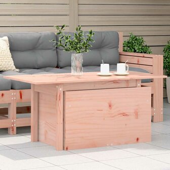 Tuintafel 100x50x75 cm massief douglashout 1