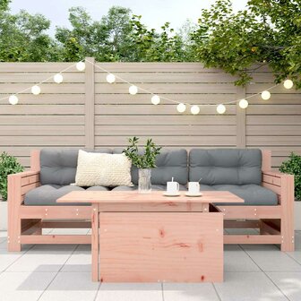Tuintafel 100x50x75 cm massief douglashout 3