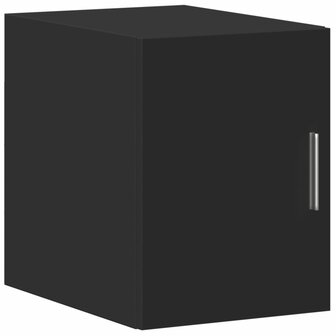 Wandkast 30x42,5x40 cm bewerkt hout zwart 2