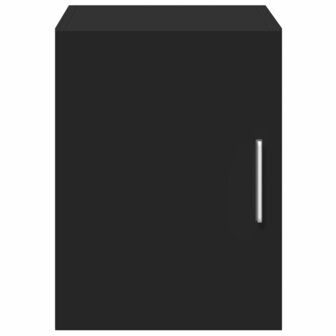 Wandkast 30x42,5x40 cm bewerkt hout zwart 5