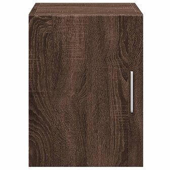 Wandkast 30x42,5x40 cm bewerkt hout bruin eikenkleur 4