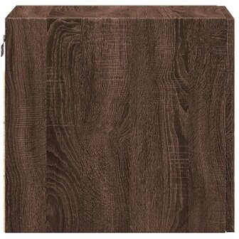Wandkast 30x42,5x40 cm bewerkt hout bruin eikenkleur 5