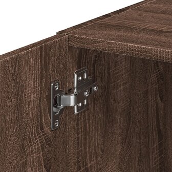 Wandkast 30x42,5x40 cm bewerkt hout bruin eikenkleur 9