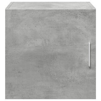 Wandkast 40x42,5x40 cm bewerkt hout betongrijs 4