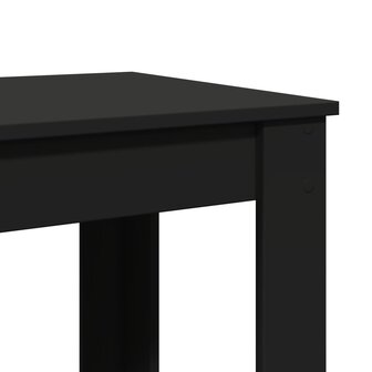 Bartafel 51x50x103,5 cm bewerkt hout zwart 7
