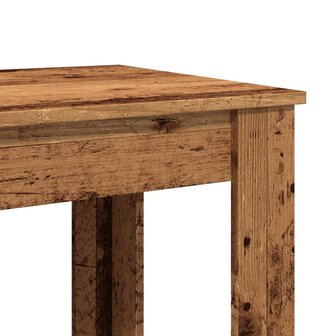 Bartafel 51x50x103,5 cm bewerkt hout oud houtkleurig 7