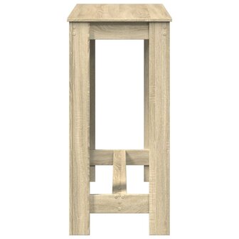 Bartafel 102x50x103,5 cm bewerkt hout sonoma eikenkleurig 5