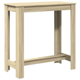 Bartafel 102x50x103,5 cm bewerkt hout sonoma eikenkleurig 6