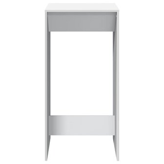 Bartafel 51x50x103,5 cm bewerkt hout wit 4
