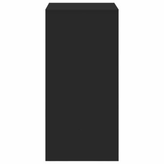 Bartafel 51x50x103,5 cm bewerkt hout zwart 5