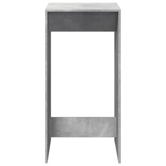 Bartafel 51x50x103,5 cm bewerkt hout betongrijs 4
