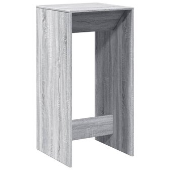 Bartafel 51x50x103,5 cm bewerkt hout grijs sonoma eikenkleurig 2