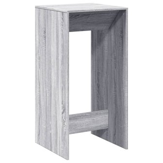 Bartafel 51x50x103,5 cm bewerkt hout grijs sonoma eikenkleurig 6