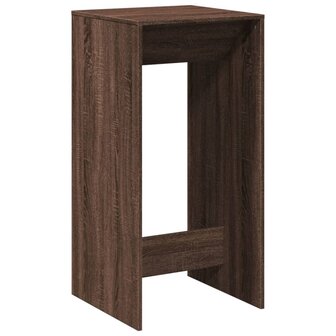 Bartafel 51x50x103,5 cm bewerkt hout bruin eikenkleurig 2