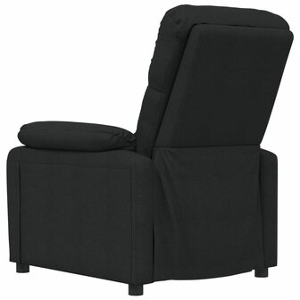 Massagestoel stof zwart 5