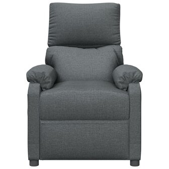 Massagestoel stof donkergrijs 3