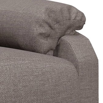 Massagestoel stof taupe 8