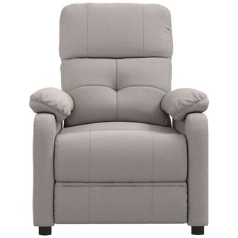 Massagestoel stof taupe 3