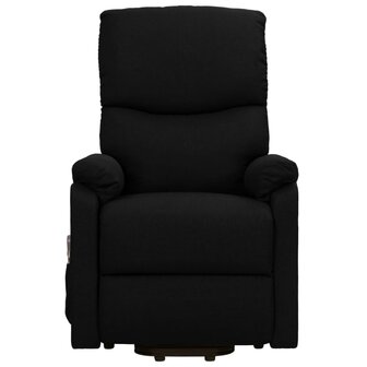 Sta-op-massagestoel stof zwart 3