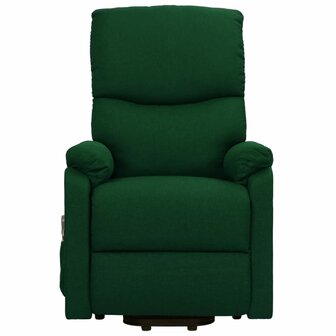 Sta-op-massagestoel stof donkergroen 3