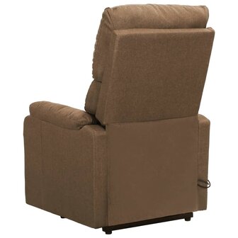 Sta-op-massagestoel stof taupe 4
