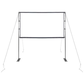 Projectiescherm met statieven 100 inch 16:9 3