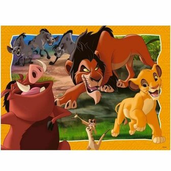 Puzzel Ravensburger lion king 200 Onderdelen (1 Stuks) 1