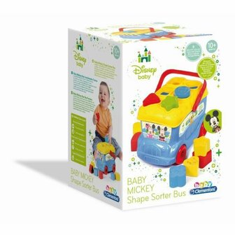 Interactief Speelgoed voor Baby&amp;apos;s Clementoni The Mickey Mouse Bus 9 Onderdelen 1