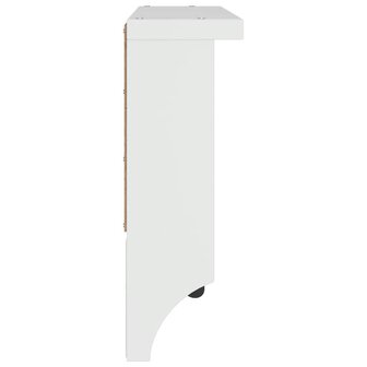 Wandkapstok SANDNES wit 45x12x35 cm massief grenenhout 6