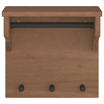 Wandkapstok SANDNES 43x30x42 cm massief grenenhout 5