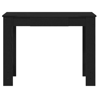 Bureau 100x45x75 cm bewerkt hout zwart 4