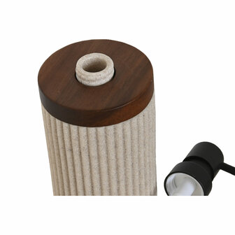 Zeepdispenser Home ESPRIT Bruin Zwart Beige Hars Acacia 10 x 8 x 17,5 cm 3