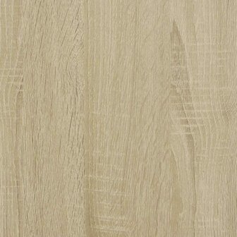 Hoge kast 30x42,5x124 cm bewerkt hout sonoma eikenkleurig 9