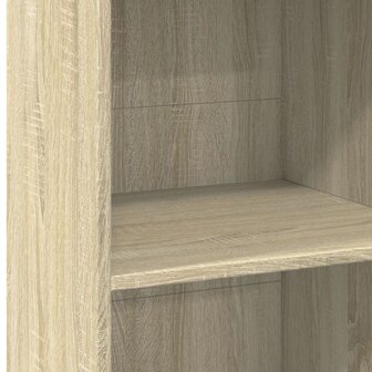 Hoge kast 45x41x124 cm bewerkt hout sonoma eikenkleurig 7