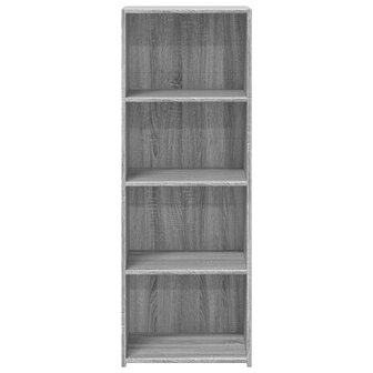 Hoge kast 45x41x124 cm bewerkt hout grijs sonoma eikenkleurig 4