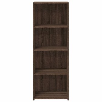 Hoge kast 45x41x124 cm bewerkt hout bruin eikenkleurig 3