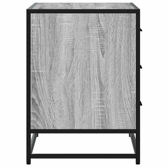 Ladekast 70x41x56 cm bewerkt hout grijs sonoma eikenkleurig 6