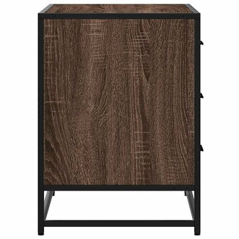 Ladekast 70x41x56 cm bewerkt hout bruin eikenkleur 6