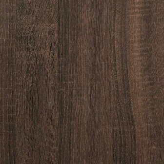 Ladekast 70x41x56 cm bewerkt hout bruin eikenkleur 9