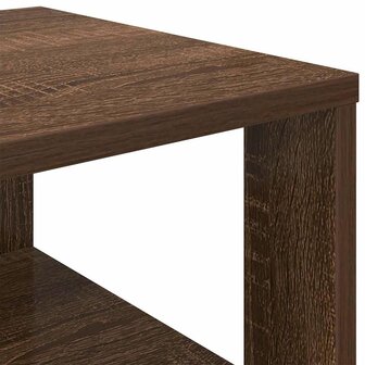 Schoenenrek 61x32x70 cm bewerkt hout bruin eikenkleur 7